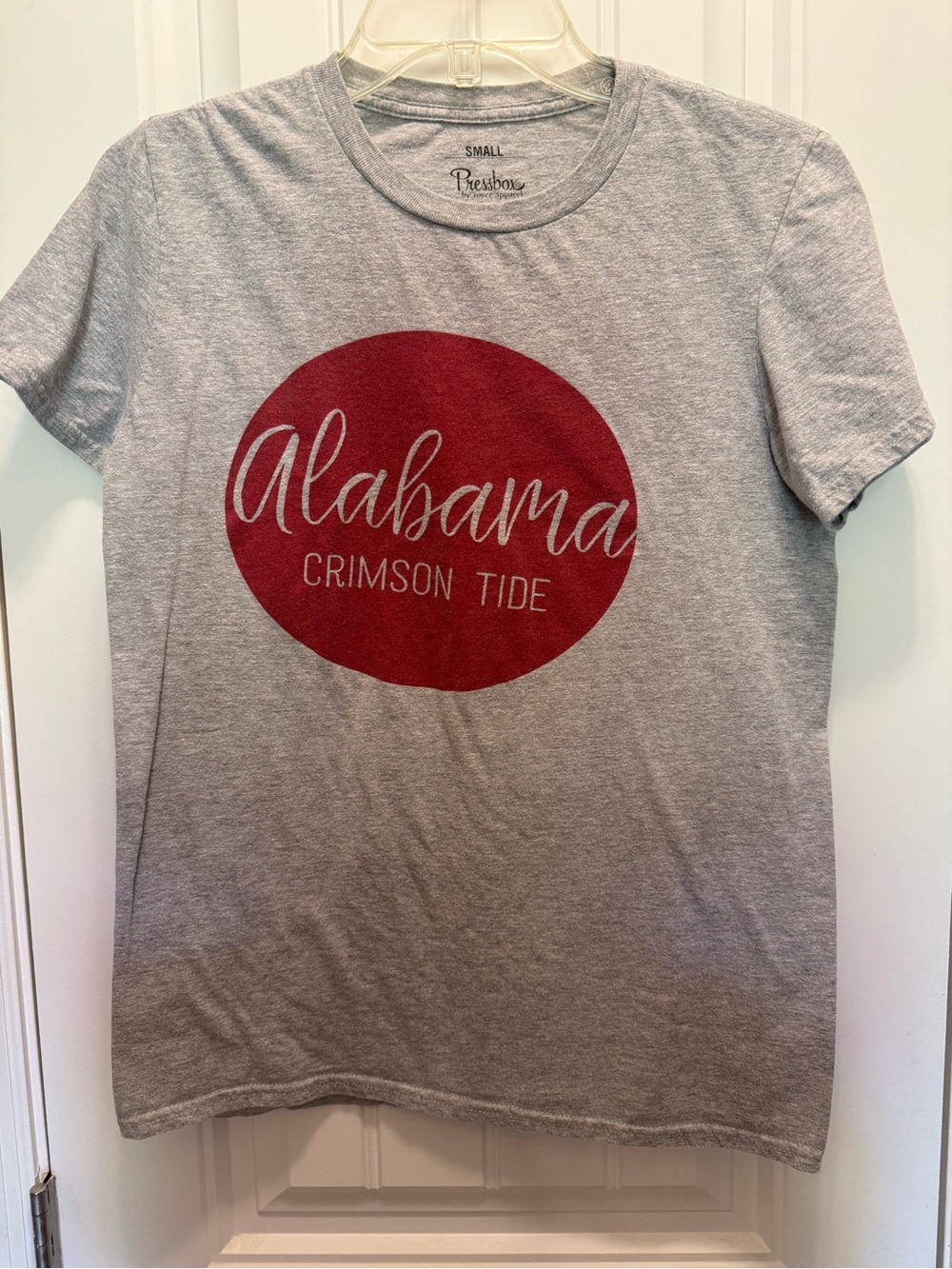 Pressbox Alabama Crimson Tide Gray Tee